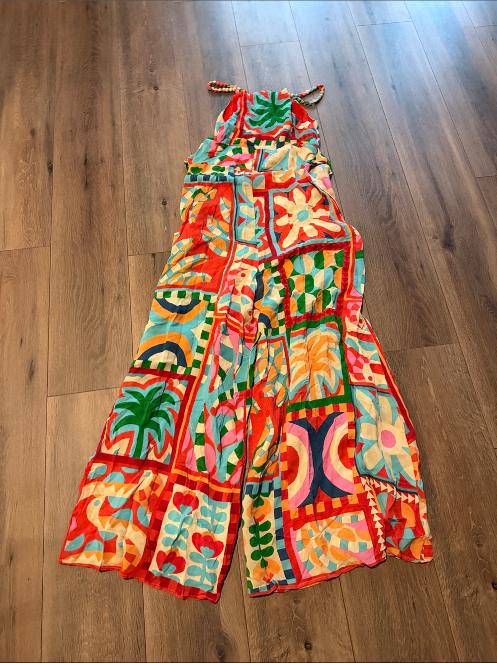 FARM Rio Cutout Halter Jumpsuit - Picture 7 of 9